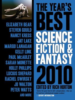 cover image of The Year's Best Science Fiction & Fantasy, 2010 Edition